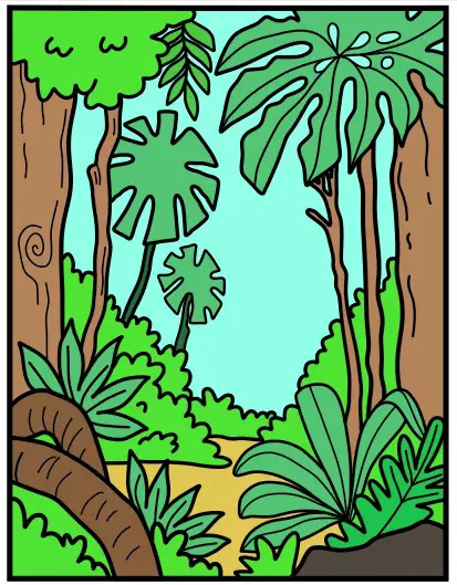 disegni di Jungle-3-12