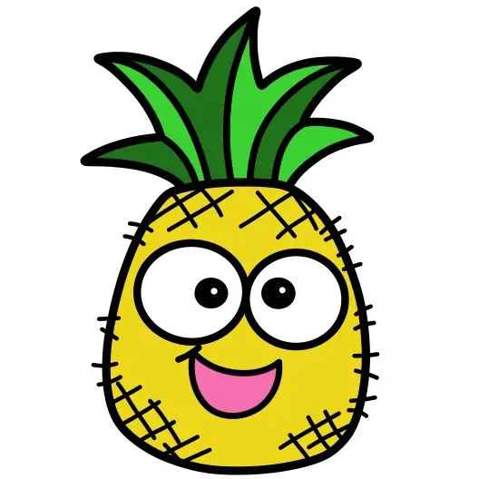 disegni di Ananas